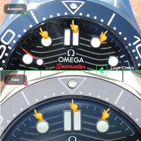 fake omega seamaster professional|how to authenticate omega watch.